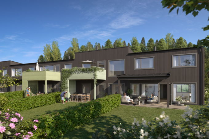 Rekkehus - Lågenlia